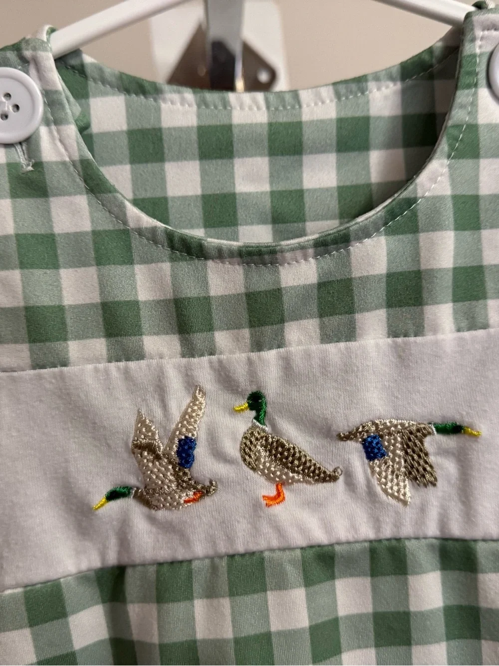 Boutique Mallard Duck Romper